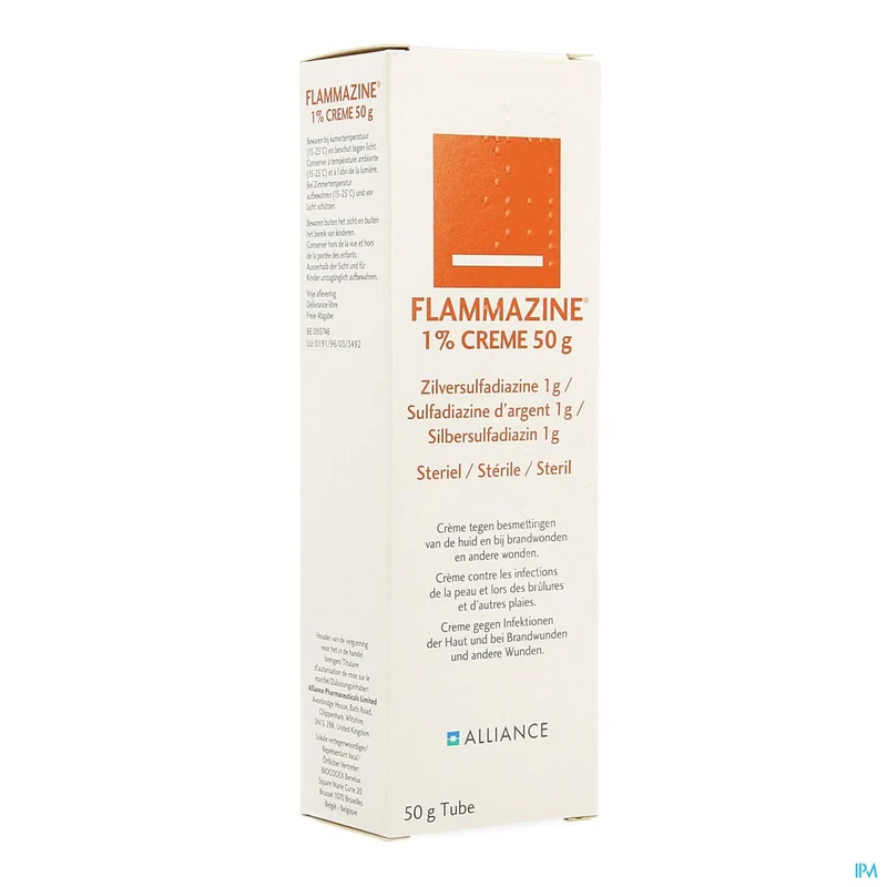 Flammazine 1% Creme 1 X 50g