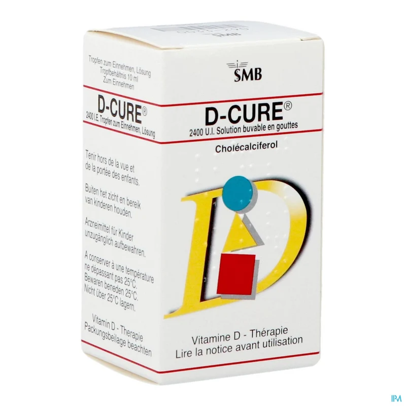 D-Cure 2400 IE | 10ml druppels | Vitamine D supplement
