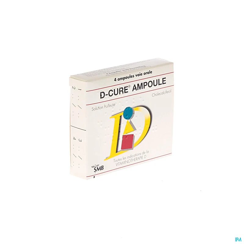 D-Cure 25.000 IE | 4 ampullen | Vitamine D supplement
