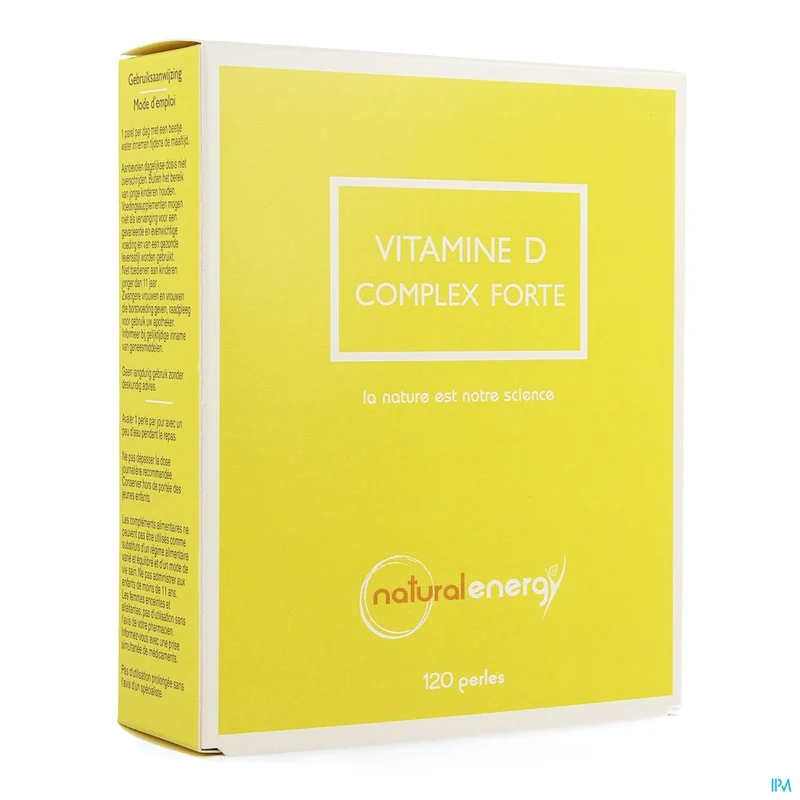 Natural Energy Vitamine D Complex Forte 1000 IU | 120 capsules