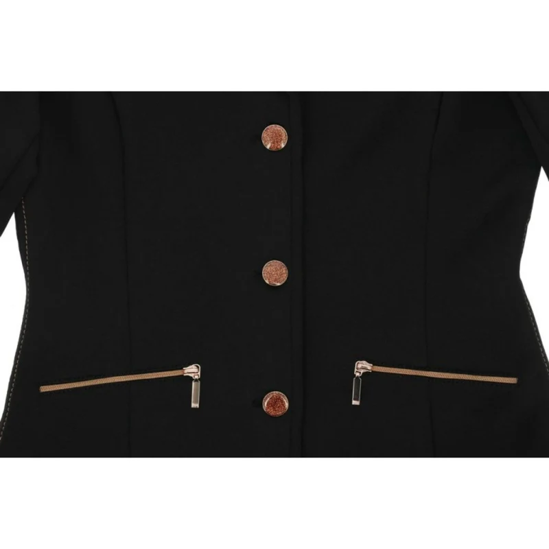 EQUITHÈME Petite Veste de Concours Athens Noir