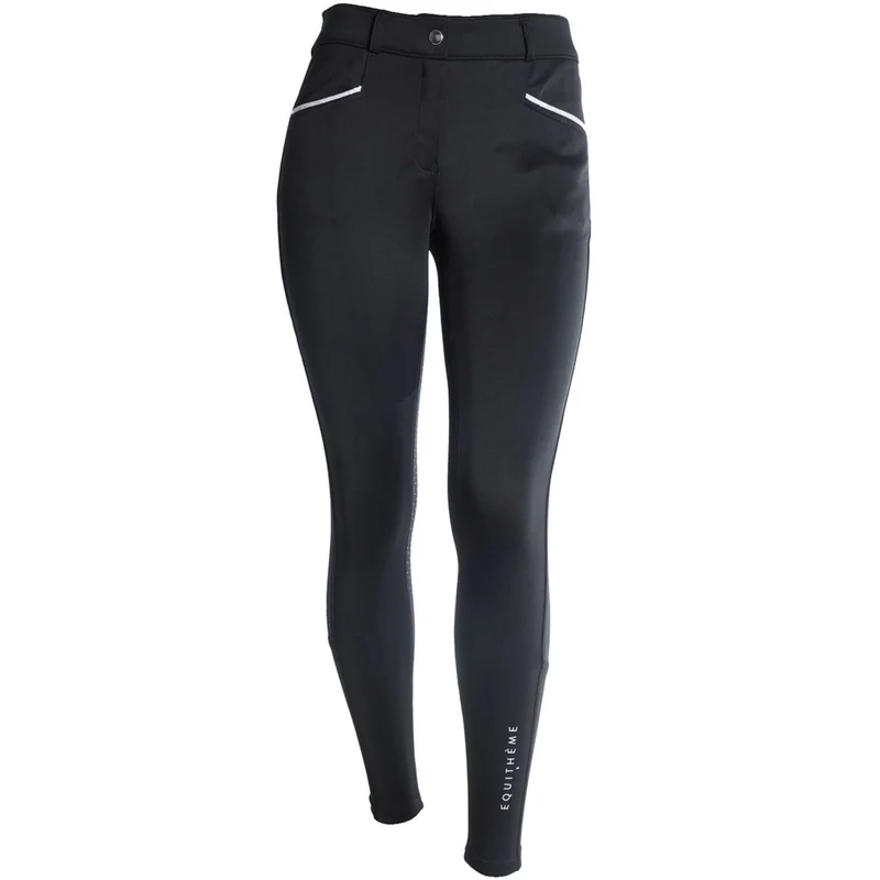 EQUITHÈME Pantalon d'Équitation Claudine Noir