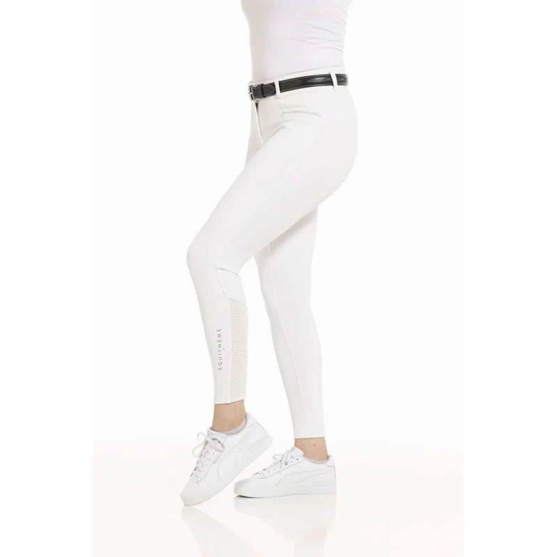 EQUITHÈME Pantalon d'Équitation Claudine Blanc