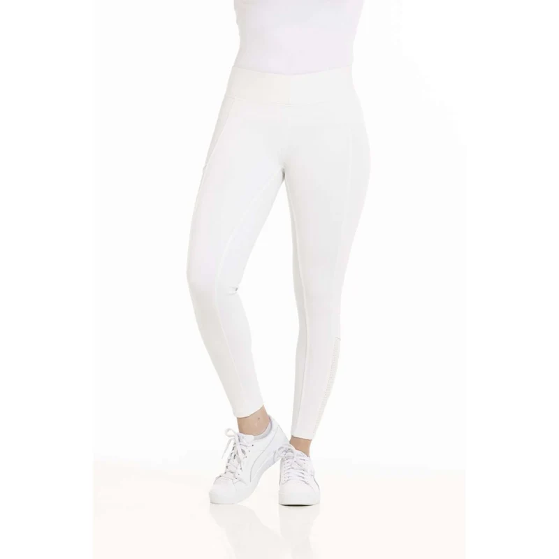 EQUITHÈME Legging d'Équitation Brigitte Blanc