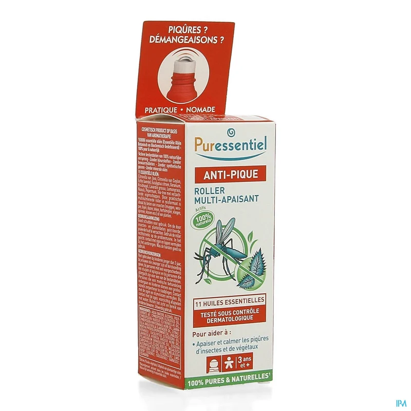 Puressentiel Abeet Roller 5ml - Natuurlijke Bescherming tegen Insectenbeten