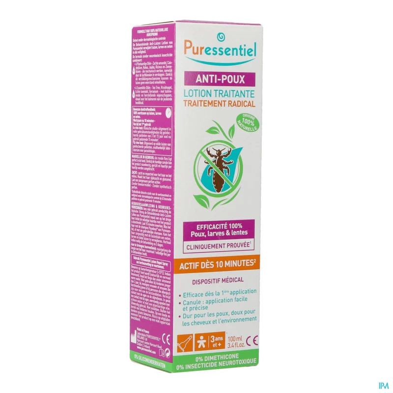 Puressentiel Anti-luizen | 100ml lotion | Luizenbehandeling