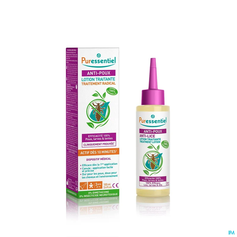 Puressentiel Anti-luizen | 100ml lotion | Luizenbehandeling