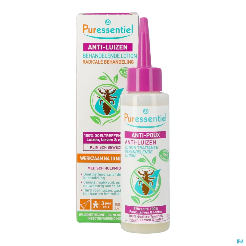 Puressentiel Anti-luizen | 100ml lotion | Luizenbehandeling