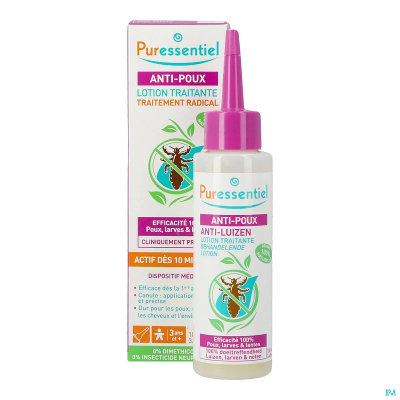 Puressentiel Anti-luizen | 100ml lotion | Luizenbehandeling