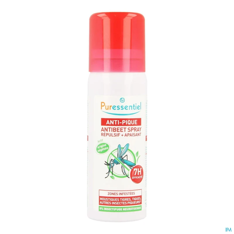 Puressentiel Abeet | 75ml Natuurlijke Muggenspray | Insectenwering