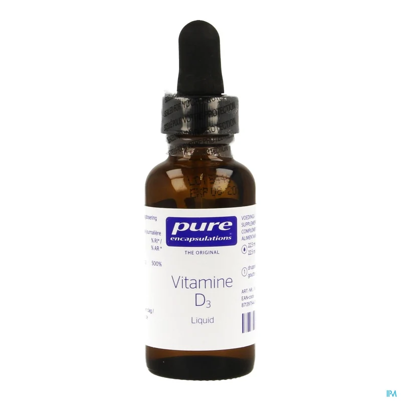Pure Encapsulations Vitamine D3 | 225ml Vloeibaar | Botondersteuning