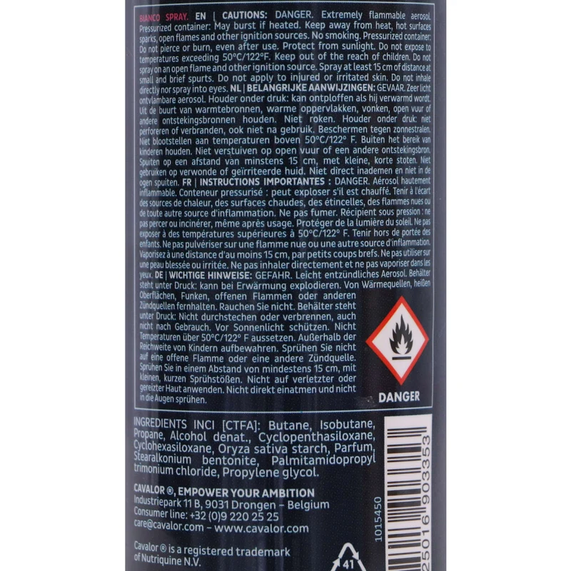 Cavalor Bianco Spray