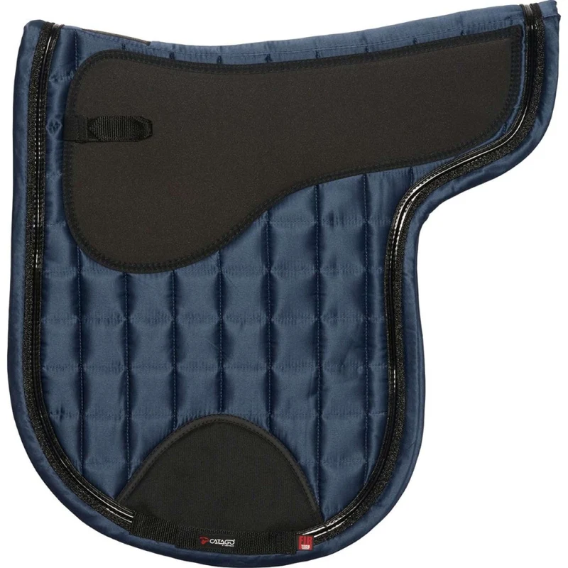 Catago Tapis de Selle FIR-Tech Elegant Néoprène Islandais Marin