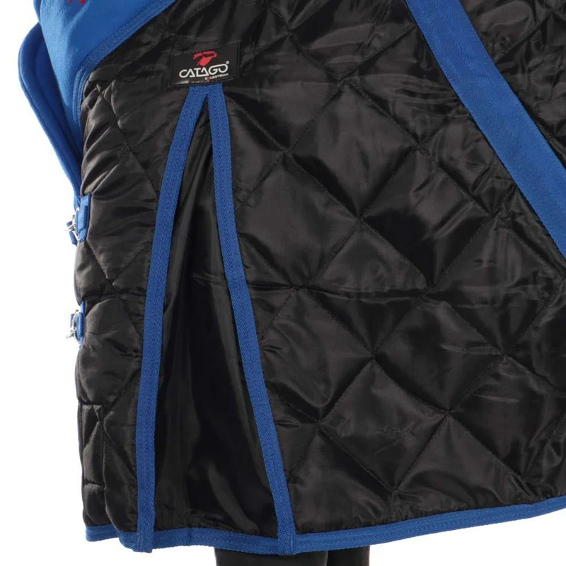 Catago Couverture d'Écurie 300g Noir/Bleu