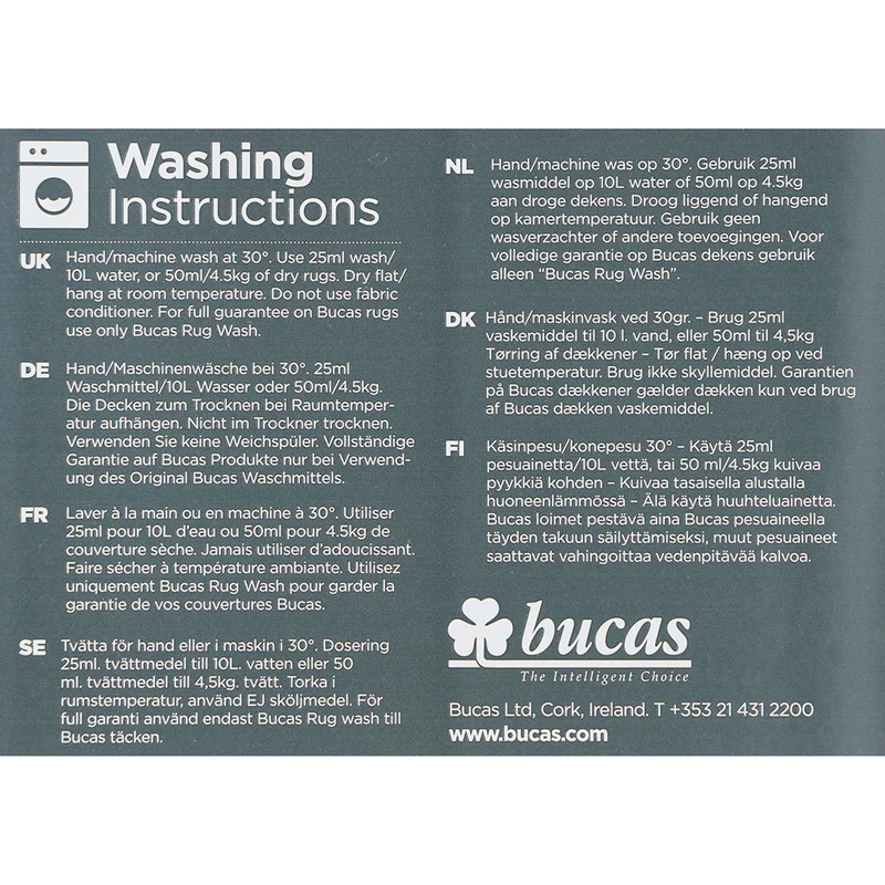 Bucas Rug Wash