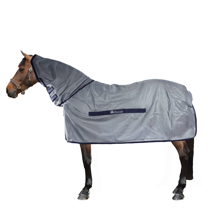 Bucas Buzz-Off Full Neck Bleu