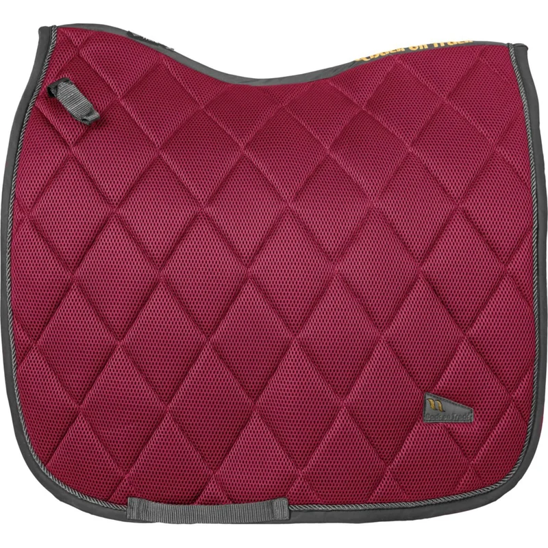 Back on Track Tapis de Selle AirFlow Dressage Vin rouge