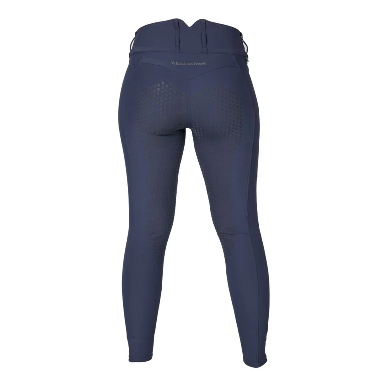 Back on Track Pantalon d'Équitation Julia Full Grip Bleu