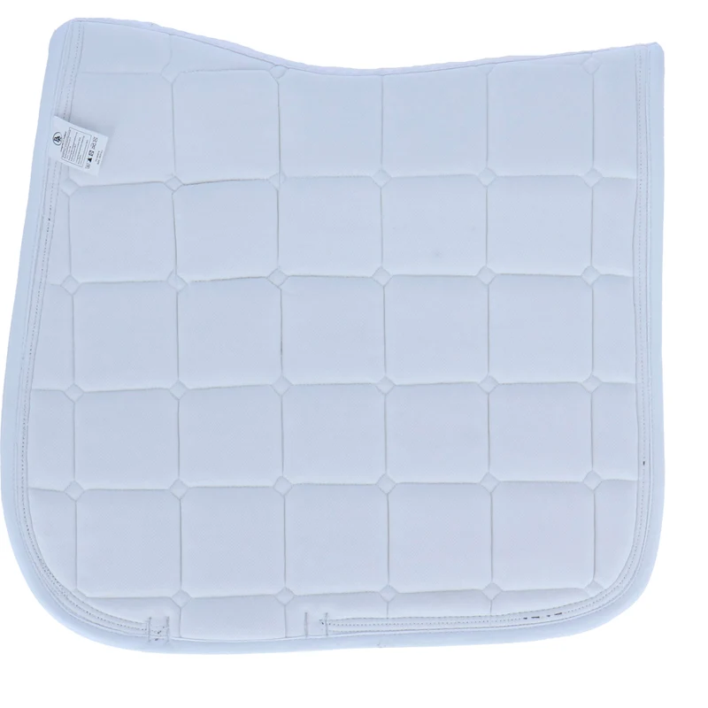 BR Tapis de Selle Xcellence Dressage Blanc/pierre