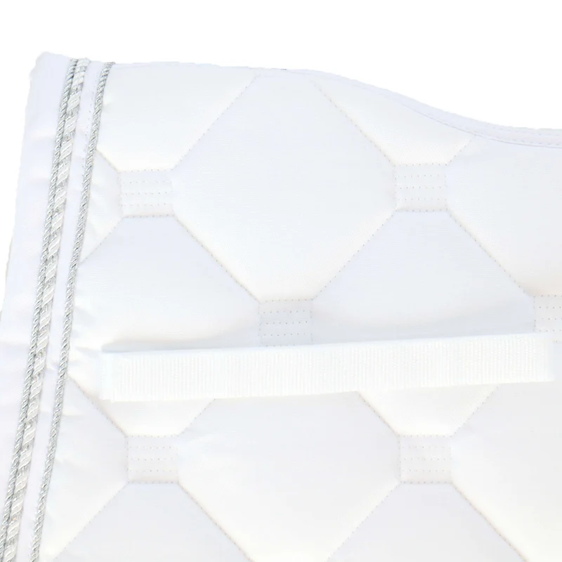 BR Tapis de Selle Sublime Airflow Dressage Blanc