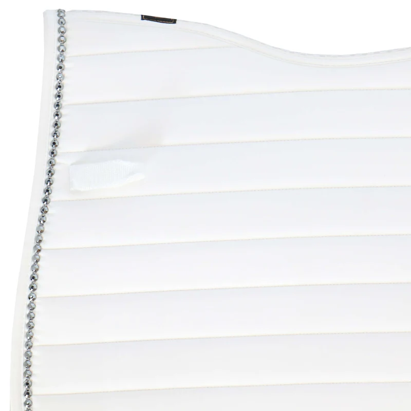 BR Tapis de Selle Ivory Coast C-Wear Dressage Blanc