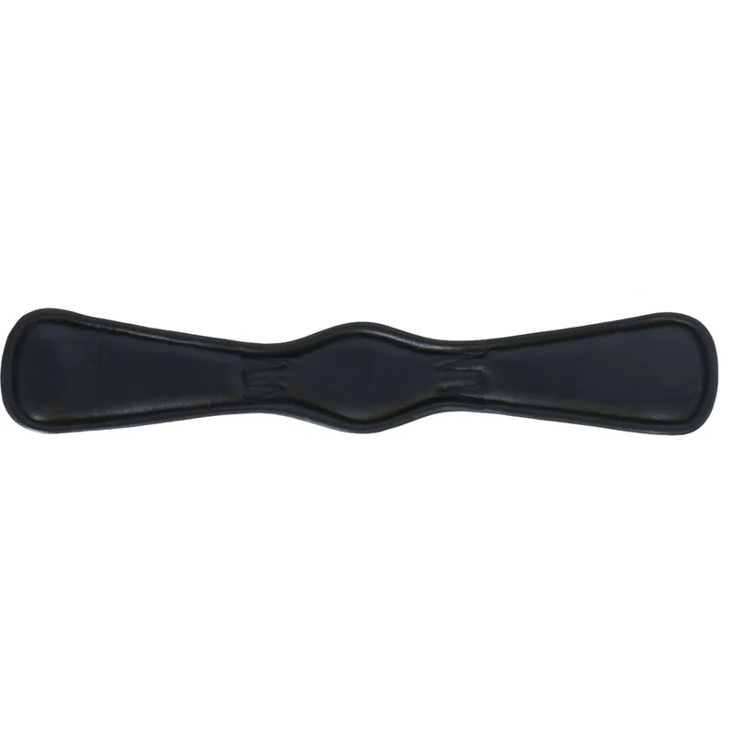 BR Sangle de Dressage Durham 2 Côtés Élastique Noir/Argent