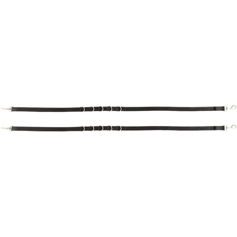 BR Rênes Fixes sans Élastique Noir