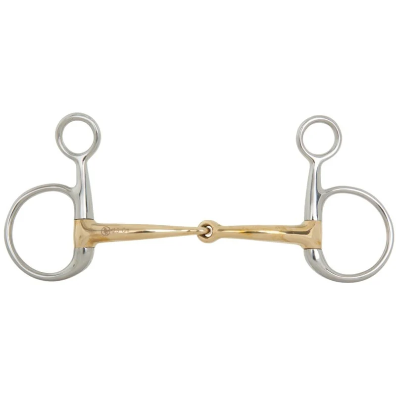 BR Mors Baucher Soft Contact Courbé Branches Courtes 12mm