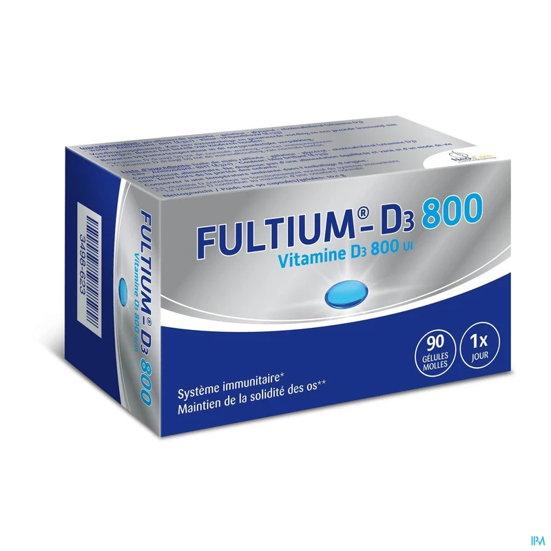 Fultium D3 800 | 90 zachte capsules | Vitamine D Supplement