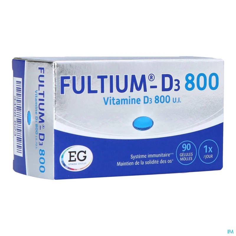Fultium D3 800 | 90 zachte capsules | Vitamine D Supplement