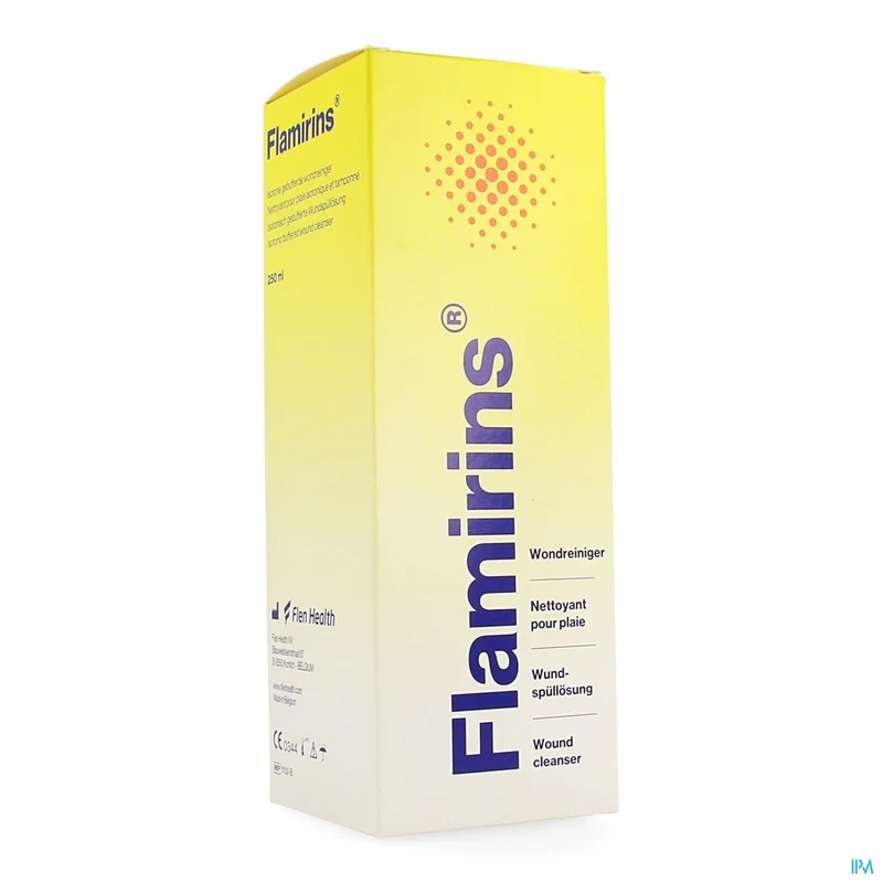 Flamirins Spray 250ml - Isotone Wondreinigende Oplossing voor Effectieve Mechanische Reiniging