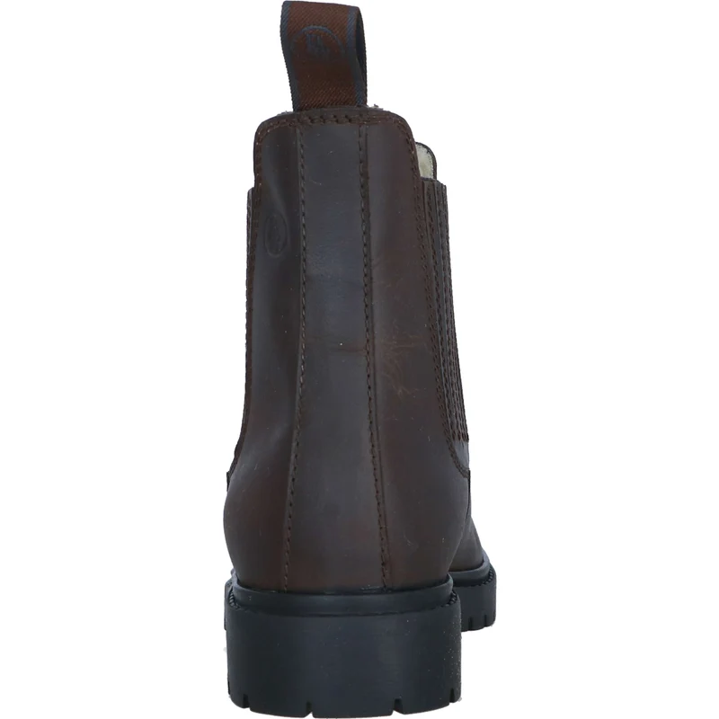 BR Jodhpurs d'Hiver Alaska II Nubuck avec Semelle Caoutchouc Marron