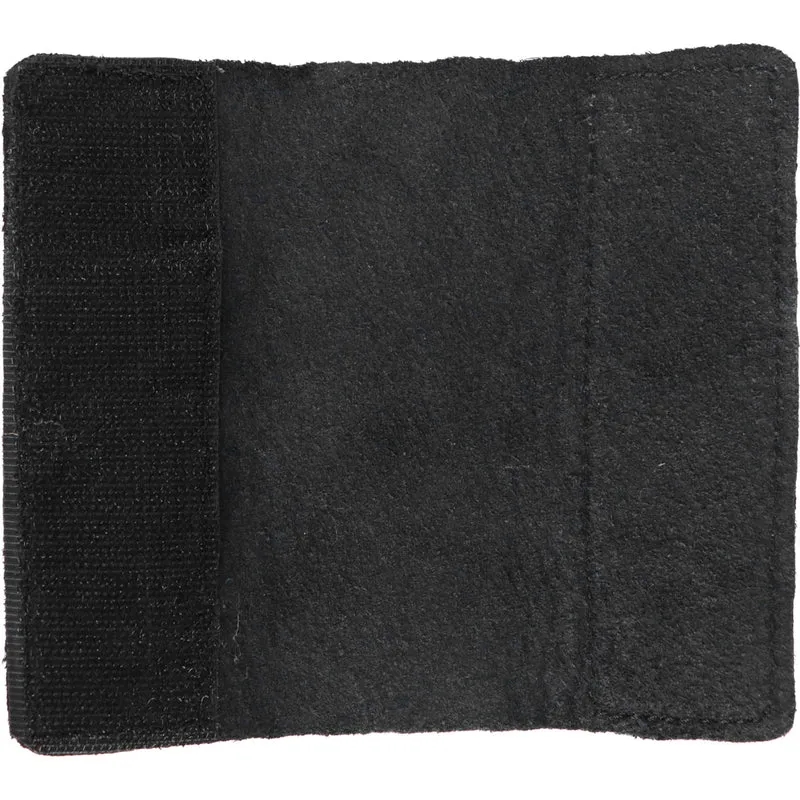 BR Fourreaux de Muserolles Cuir Souple avec Velcro Noir