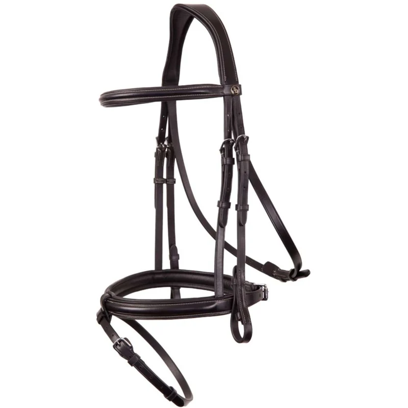 BR Bride Kendal Combi Muserolle Marron/Argent