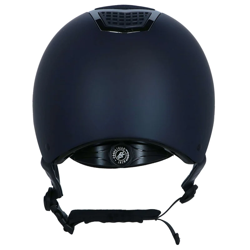 BR Bombe d’Équitation Lambda Glitter Navy/Gunmetal