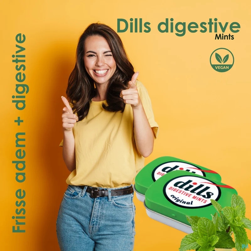 Dills Digestive Mints Tabl 150