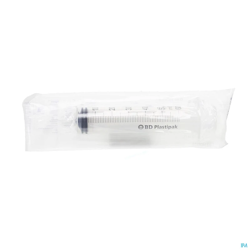 BD Plastipak Spuit Luer 50-60ml - Steriele Latexvrije Spuit met Grote Capaciteit